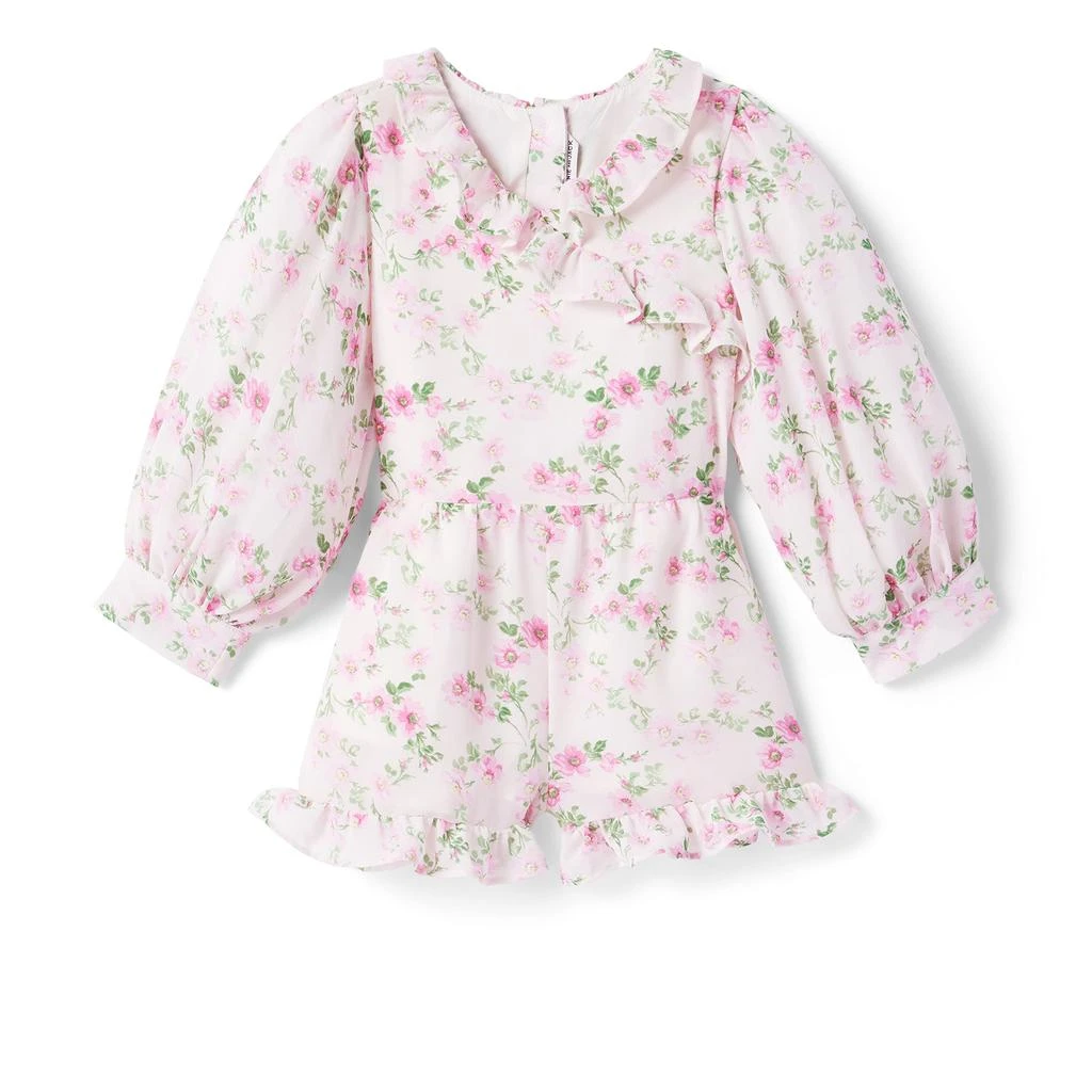 商品Janie and Jack|Floral Romper (Toddler/Little Kids/Big Kids),价格¥353,第1张图片