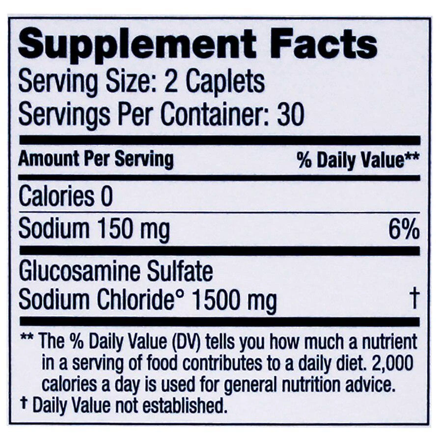 商品DONA|Crystalline Glucosamine Sulfate, 750 mg,价格¥297,第5张图片详细描述