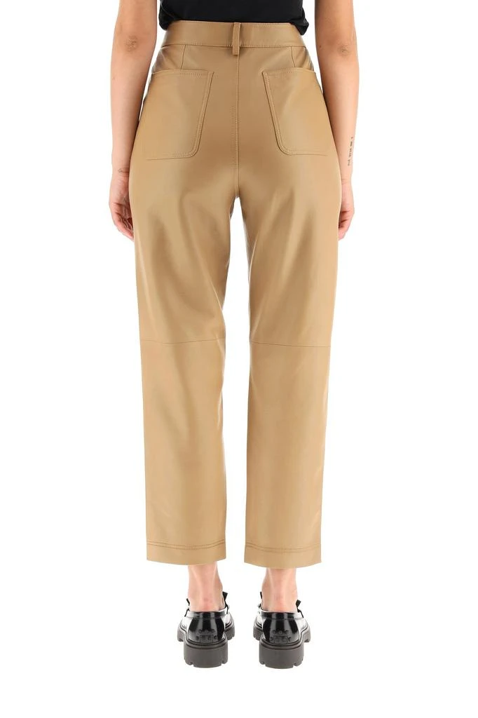 商品RED Valentino|Red valentino leather trousers,价格¥2578,第3张图片详细描述