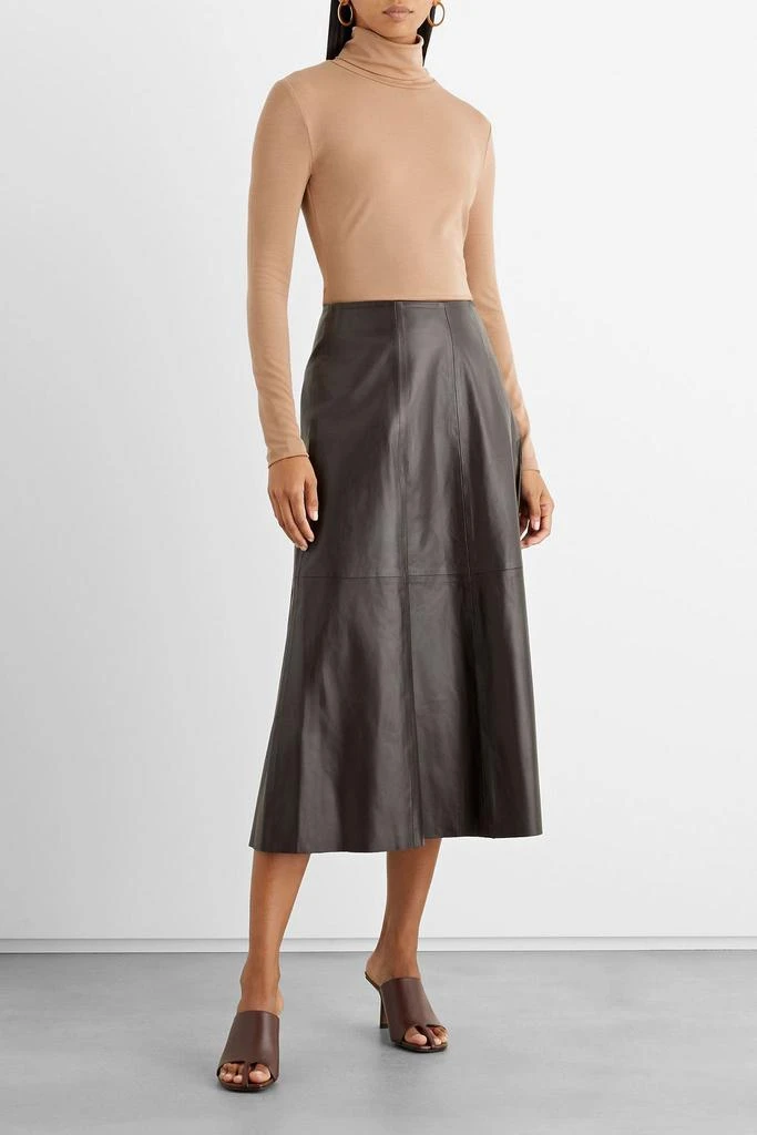 商品IRIS & INK|Hazel stretch-Lyocell jersey turtleneck top,价格¥744,第3张图片详细描述