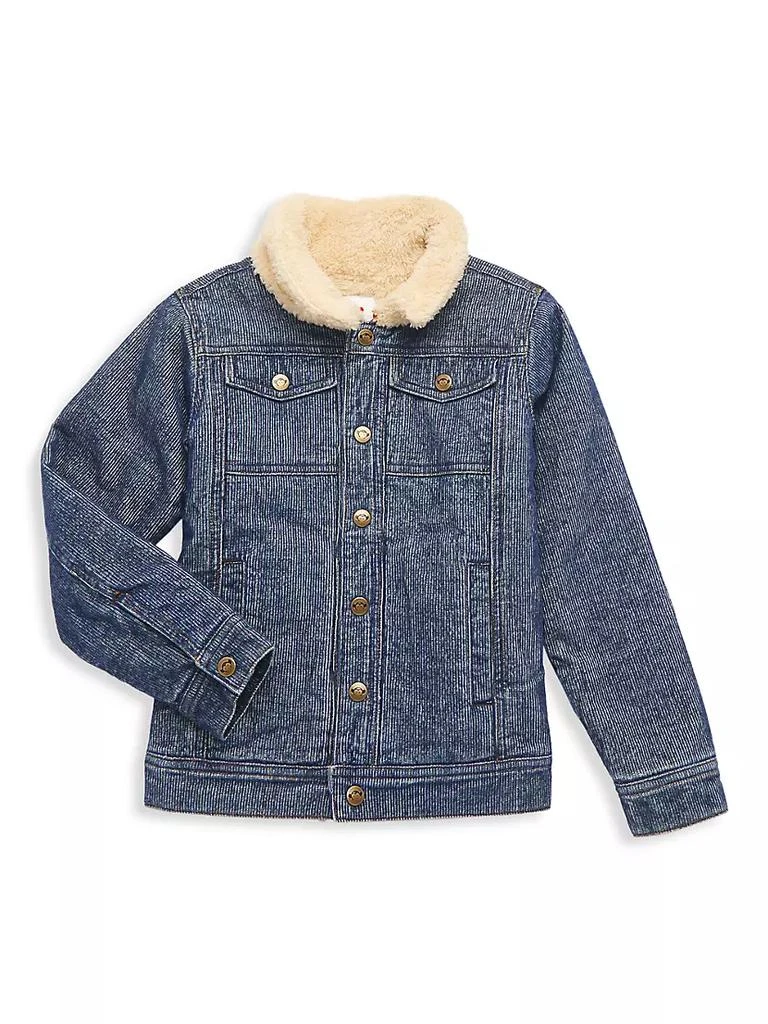 商品Appaman|Little Boy's & Boy's Heritage Corduroy Sherpa Trim Jacket,价格¥215,第1张图片