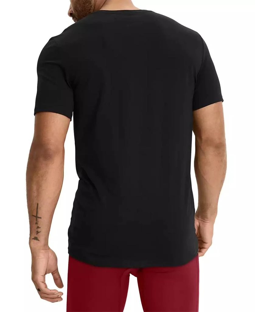 商品Jockey|Men's Stretch Short-Sleeve Crewneck T-Shirts, Pack of 3,价格¥159,第3张图片详细描述