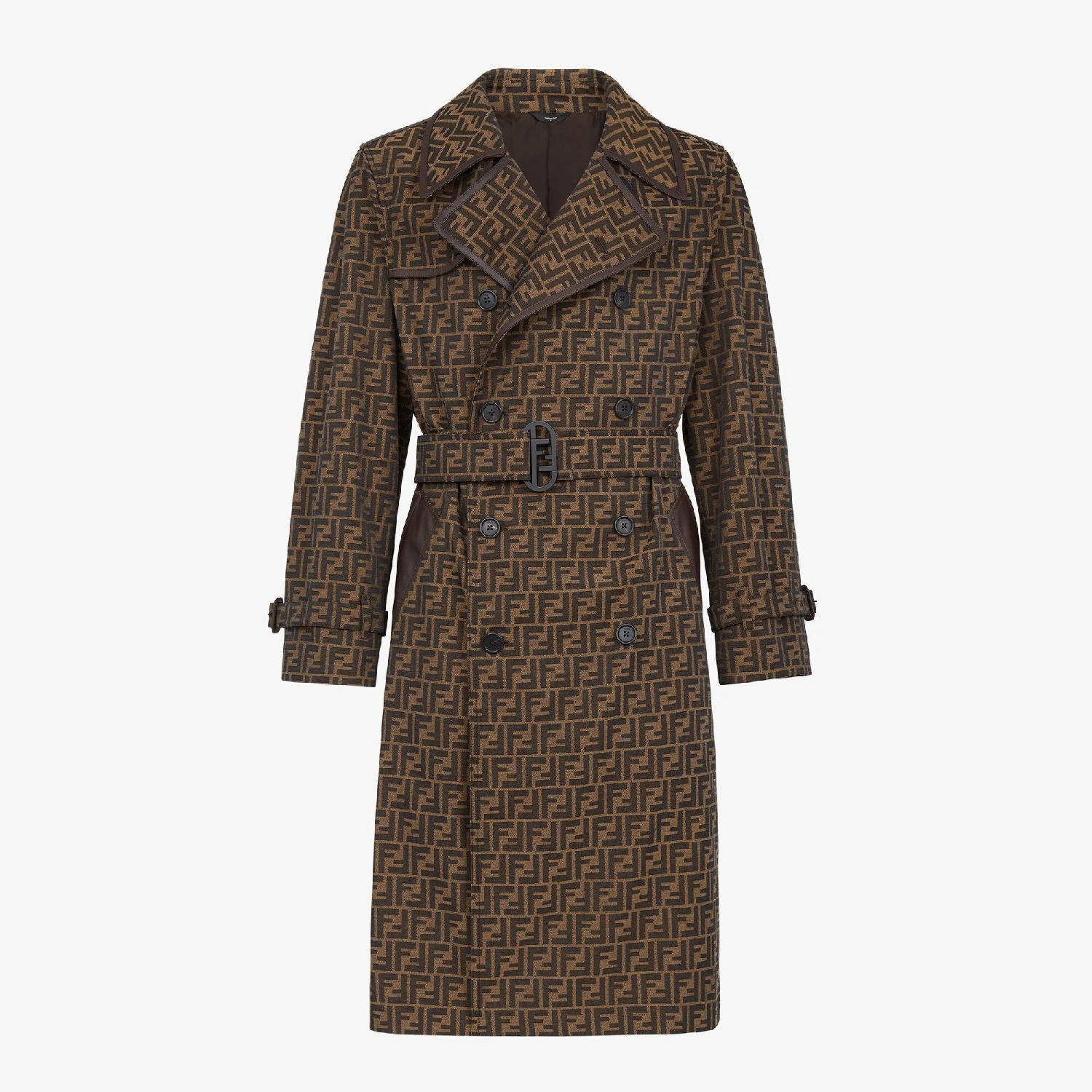 商品Fendi|【预售】 芬迪 25春夏 男士 风衣 Trench Coat FF0671AL5WF1440 ,价格¥39325,第1张图片