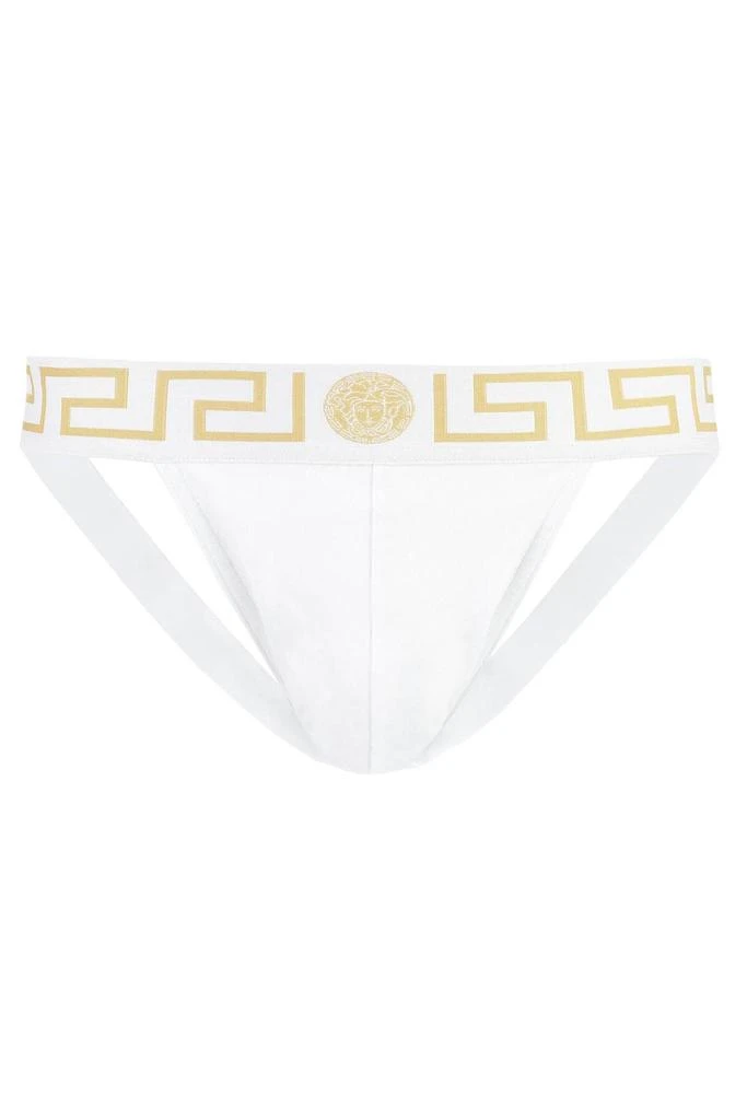 商品Versace|Cotton Jockstrap With Greca Elastic Band,价格¥924,第1张图片
