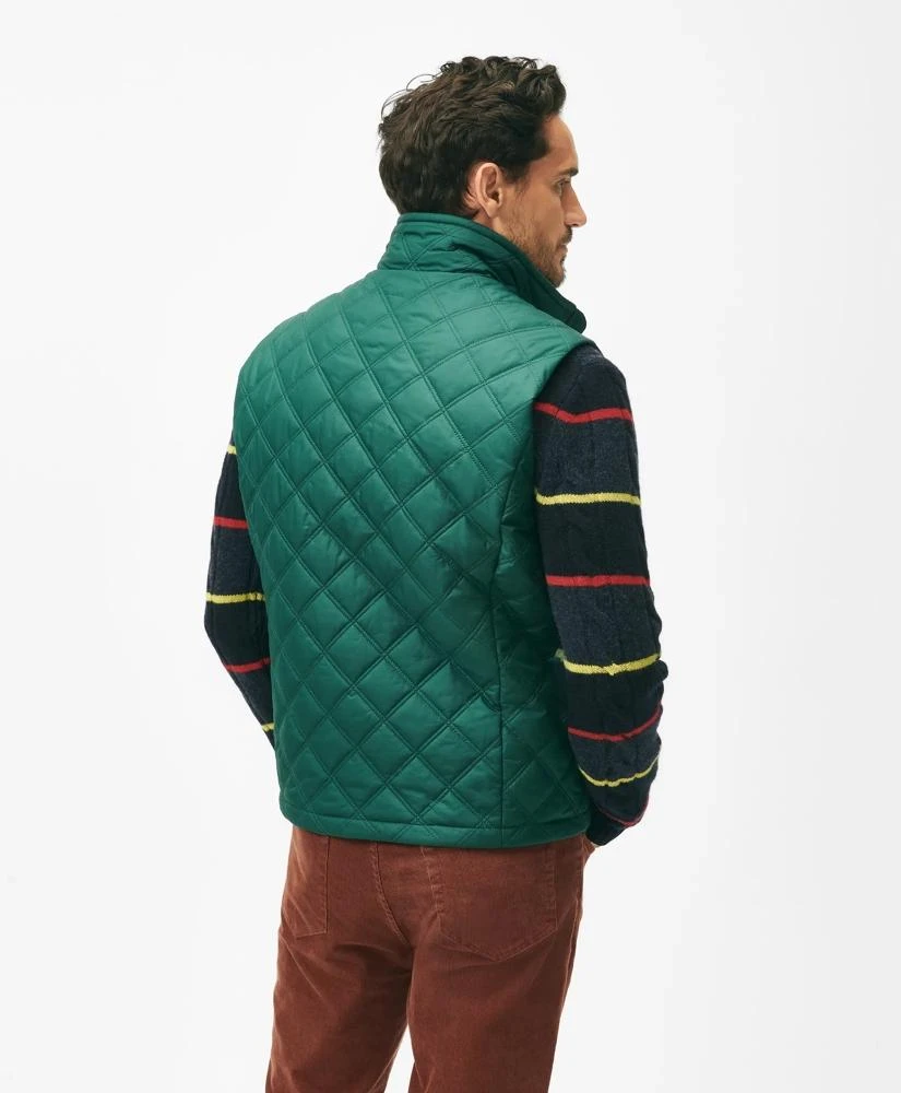 商品Brooks Brothers|Paddock Diamond Quilted Vest,价格¥489,第3张图片详细描述