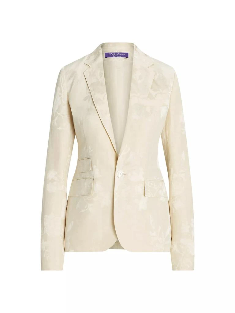 商品Ralph Lauren|Parker Floral Jacquard Blazer,价格¥7469,第1张图片