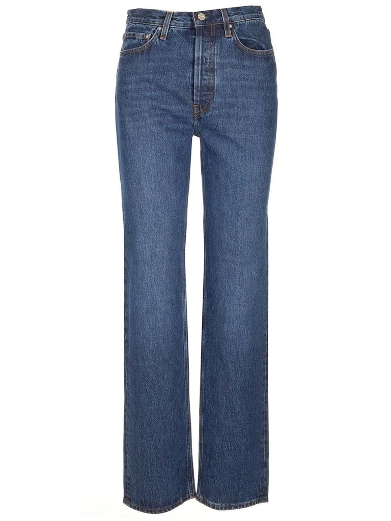 商品Totême|Totême Classic Cut Logo Patch Jeans,价格¥1846,第1张图片