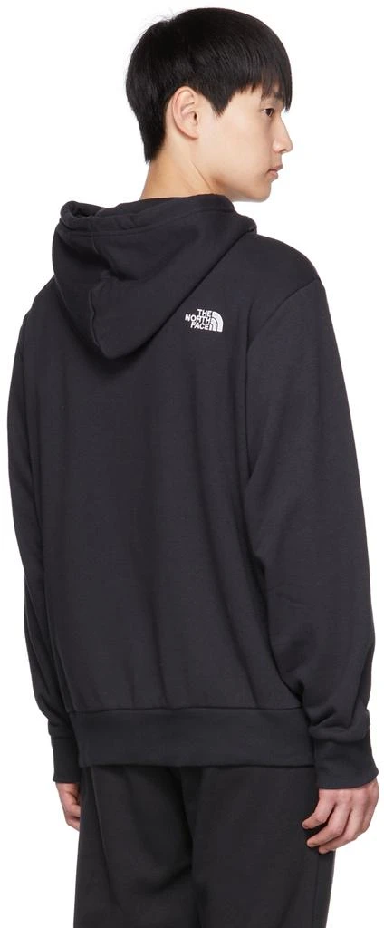 商品The North Face|Black Embroidered Hoodie,价格¥660,第3张图片详细描述