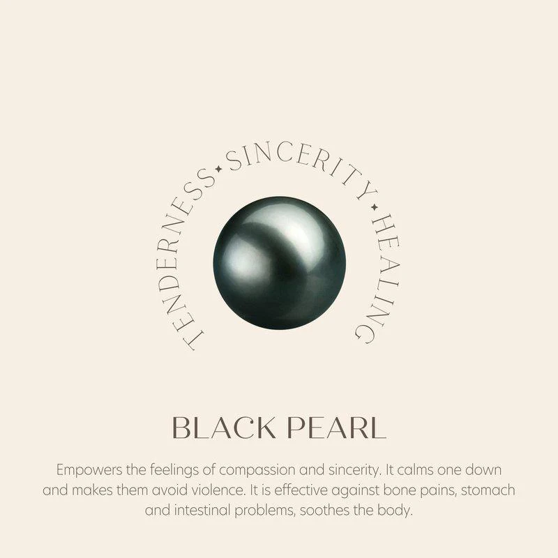 商品Luna Merdin|Sumerian Black Pearl Necklace Men,价格¥3171,第2张图片详细描述