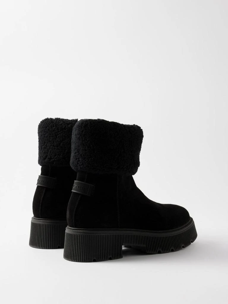 商品Bogner|Turin 2 shearling-trim suede boots,价格¥1275,第5张图片详细描述