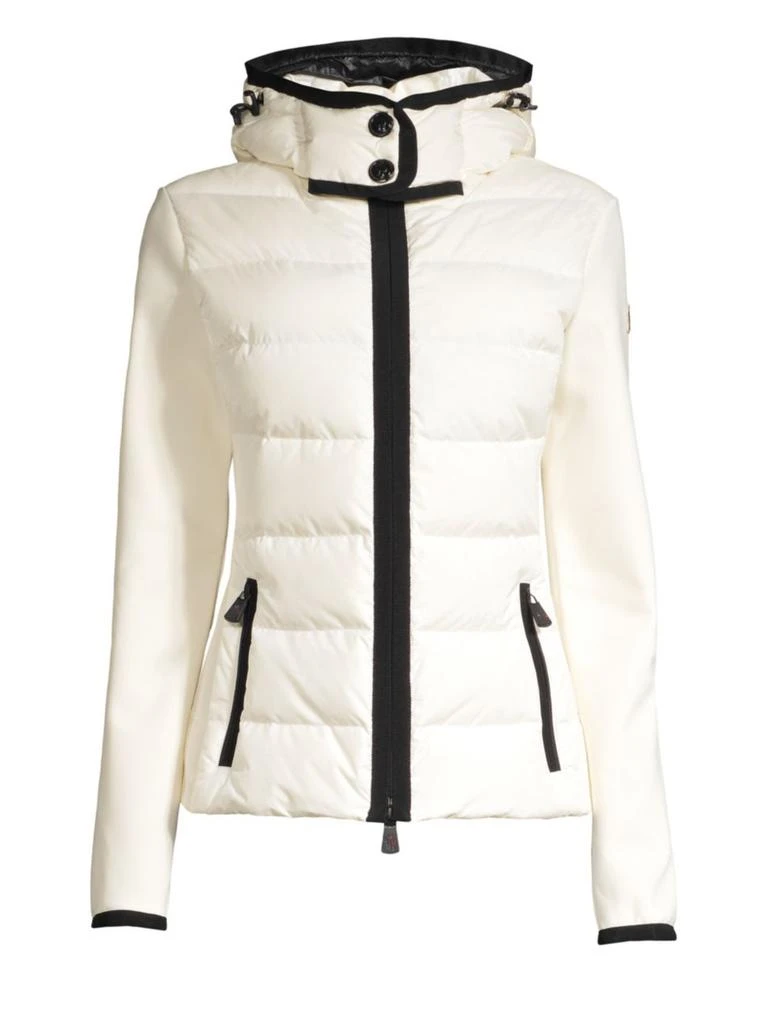 商品Moncler|Tech Down Knit Combo Jacket,价格¥7334,第1张图片