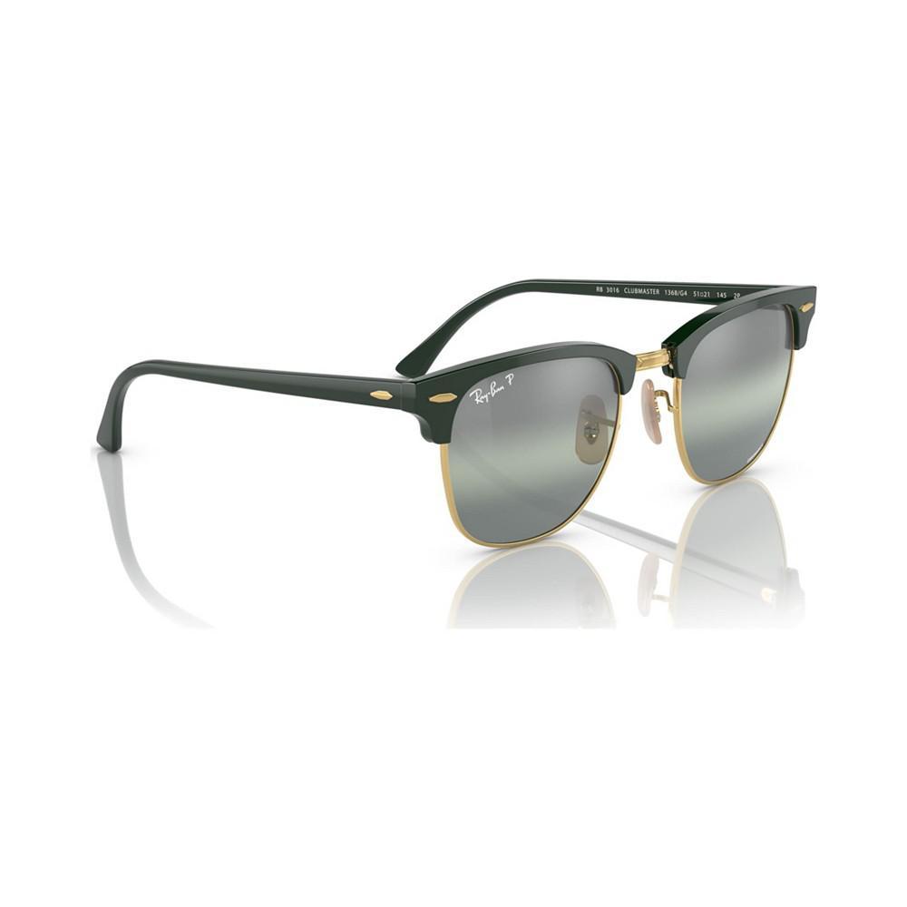 商品Ray-Ban|Unisex Polarized Sunglasses, Clubmaster Chromance,价格¥1755,第4张图片详细描述