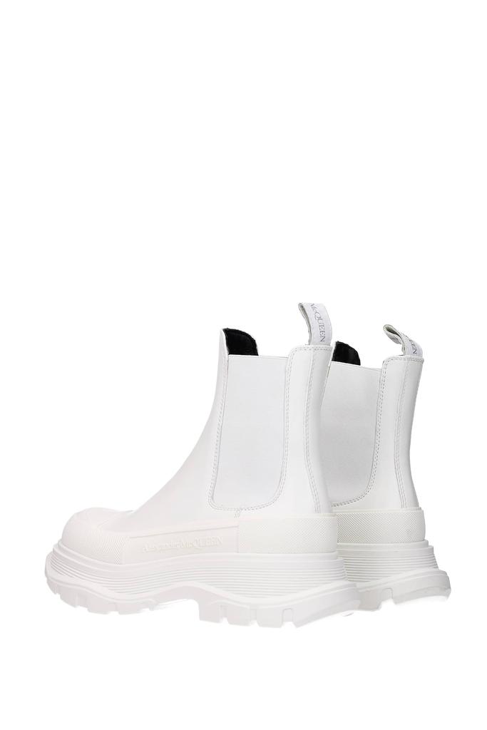 Ankle boots Leather White White商品第4张图片规格展示