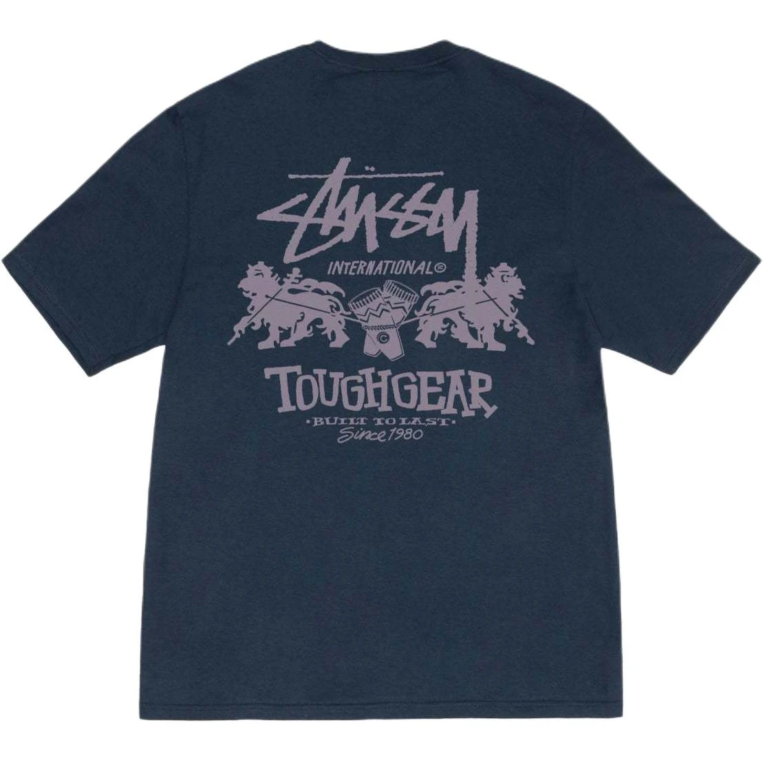 商品[国内直发] STUSSY|FW24 TOUGH GEAR INTERNATIONAL TEE logo印花宽松罗纹圆领短袖T恤 男女同款,价格¥737,第8张图片详细描述