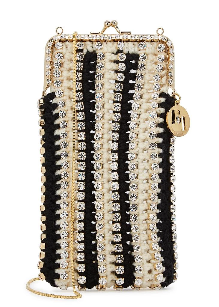 商品ROSANTICA|Tricot embellished crotchet cross-body bag,价格¥3148,第1张图片