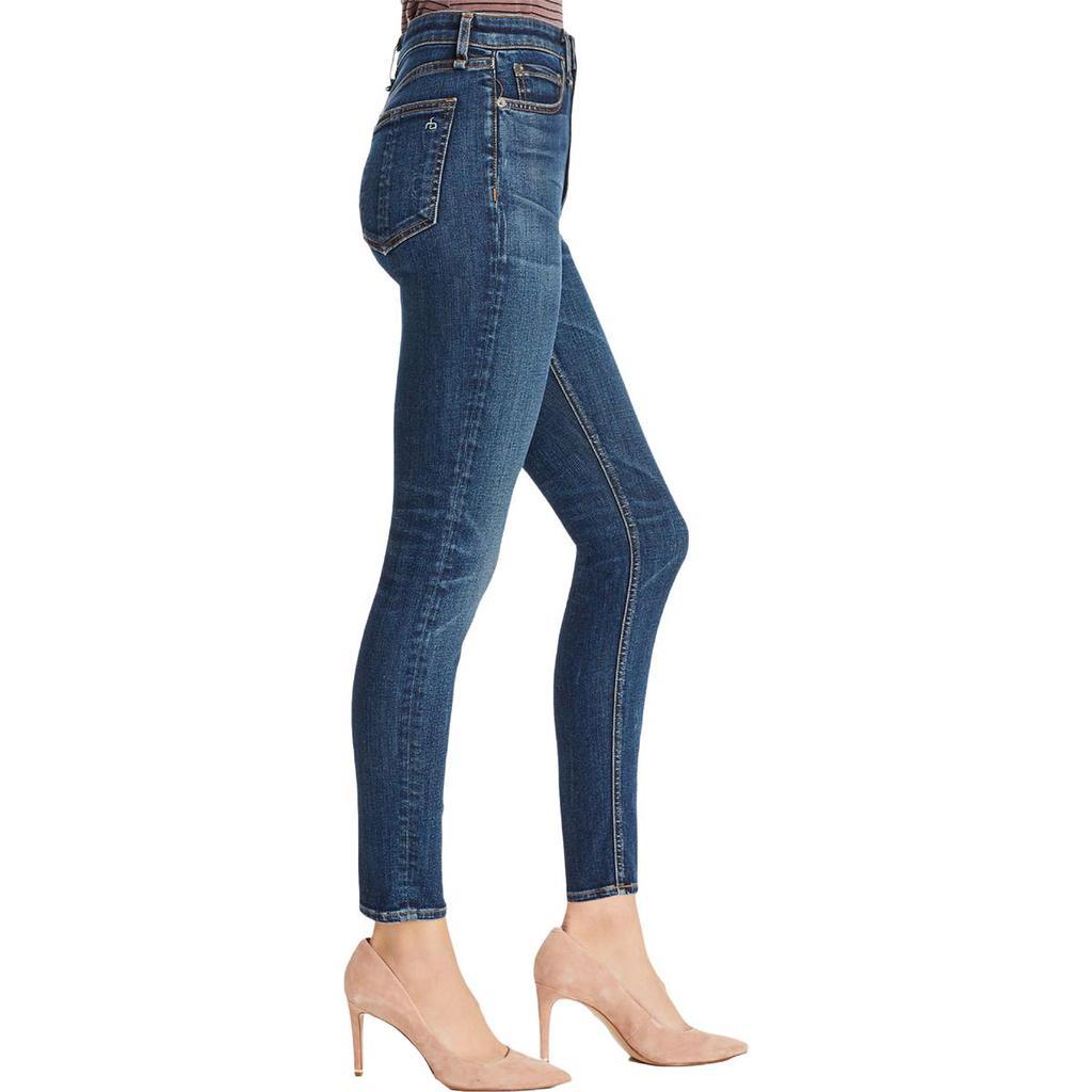 商品Rag & Bone|Rag & Bone Womens Jane Super High Rise Ankle Skinny Jeans,价格¥313,第5张图片详细描述