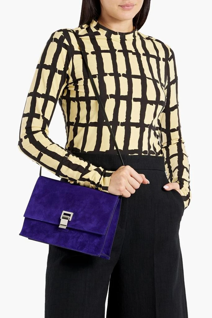 商品Proenza Schouler|Lunch suede shoulder bag,价格¥2016,第2张图片详细描述