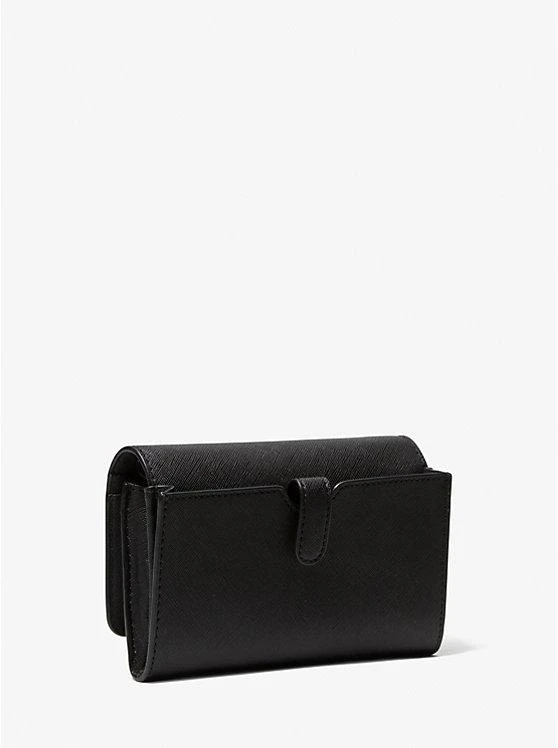 商品Michael Kors|Jet Set Travel Medium Saffiano Leather Smartphone Crossbody Bag,价格¥743,第3张图片详细描述