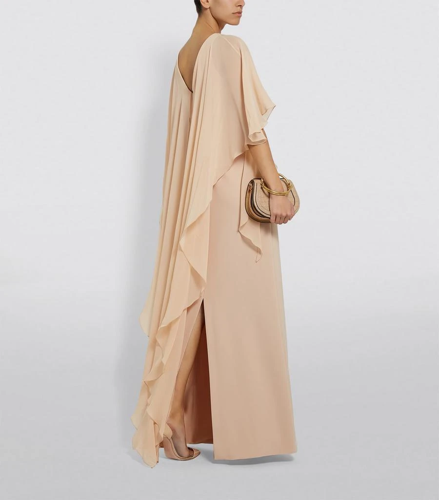 商品Max Mara|Waterfall Cape Gown,价格¥11874,第2张图片详细描述