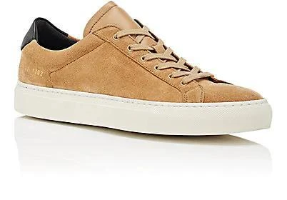 商品Common Projects|Men's Achilles Retro Suede Sneakers,价格¥1616,第2张图片详细描述