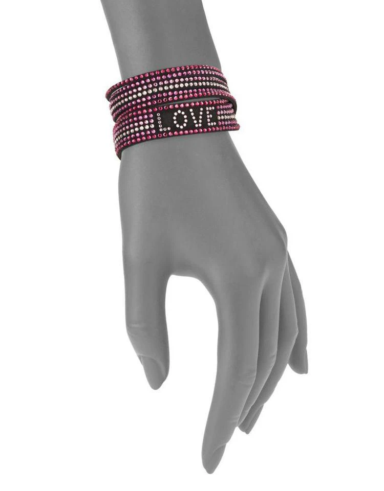 商品Swarovski|Slake Love Crystal Wrap Bracelet,价格¥366,第3张图片详细描述