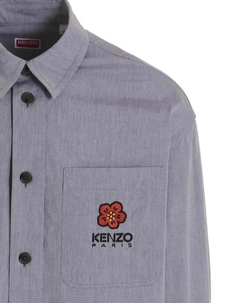 Embroidered logo shirt商品第3张图片规格展示
