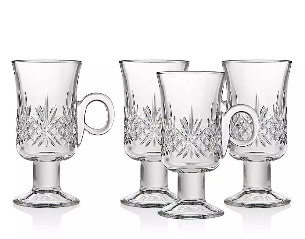 商品Godinger|Dublin Set of 4 6oz Irish Coffee Mugs,价格¥299,第1张图片