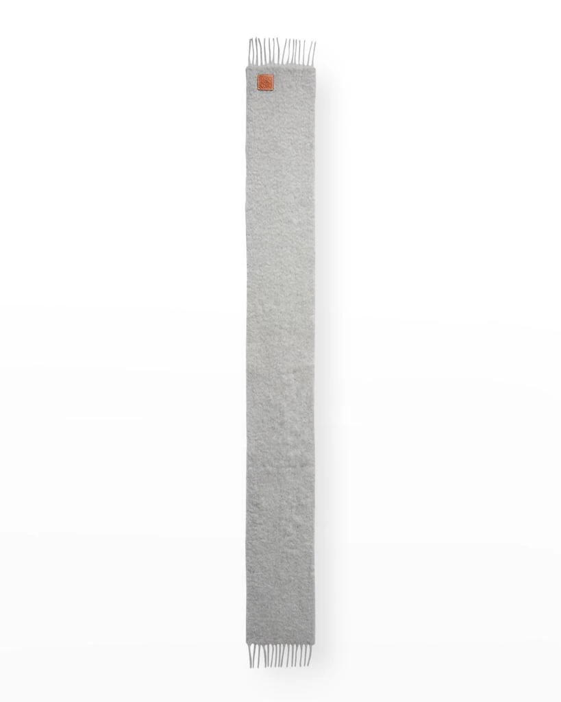 商品Loewe|Anagram Mohair Fringe Scarf,价格¥2441,第2张图片详细描述
