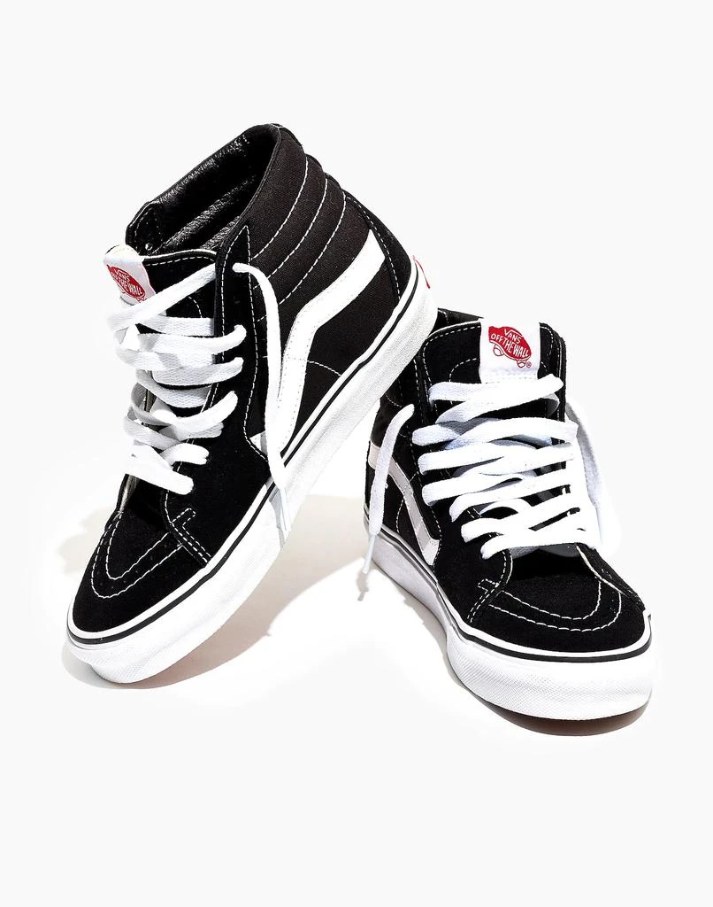 商品Vans|Unisex SK8-Hi High-Top Sneakers in Black Suede and Canvas,价格¥460,第1张图片