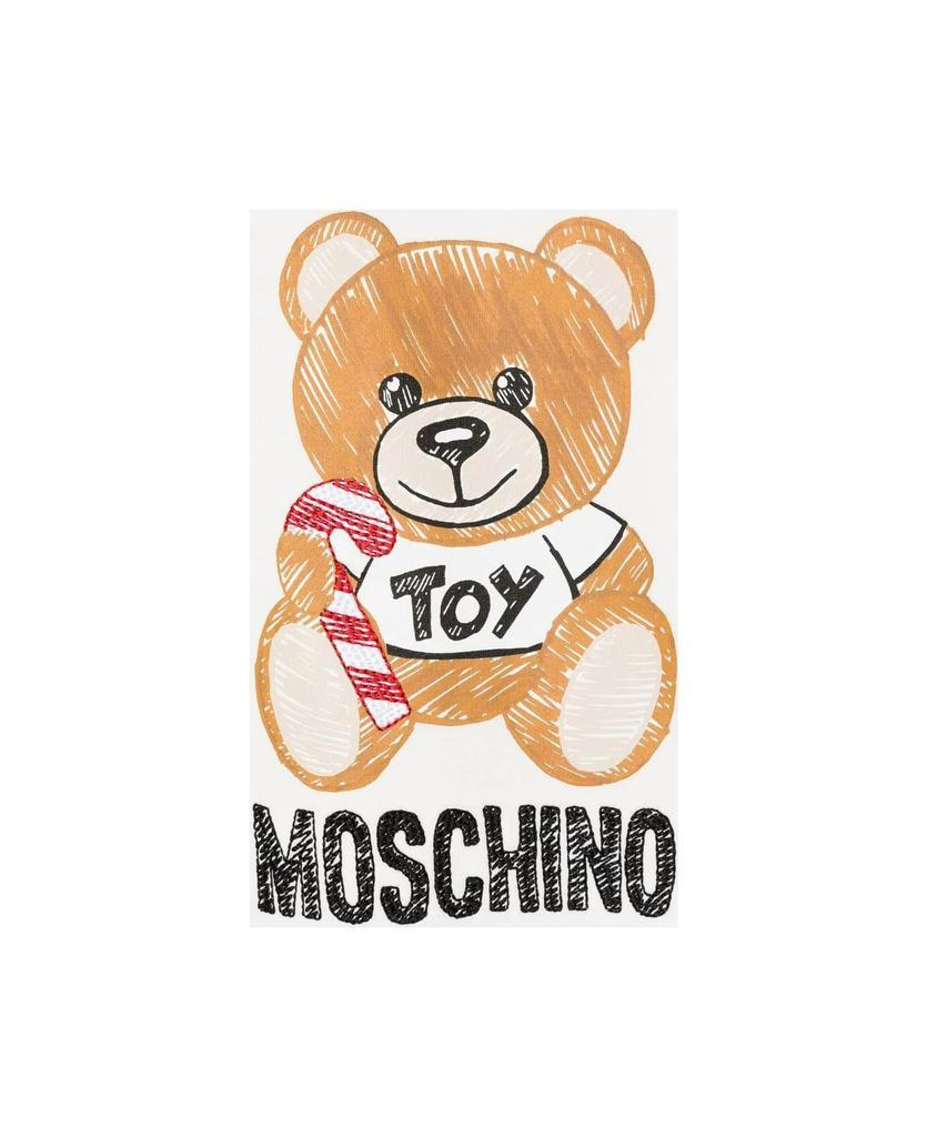 商品Moschino|Kids White Teddy Bear Cotton Sweatshirt,价格¥889,第5张图片详细描述
