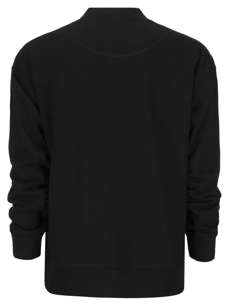 商品Moose Knuckles|Moose Knuckles Logo Detailed Crewneck Sweatshirt,价格¥1045,第2张图片详细描述