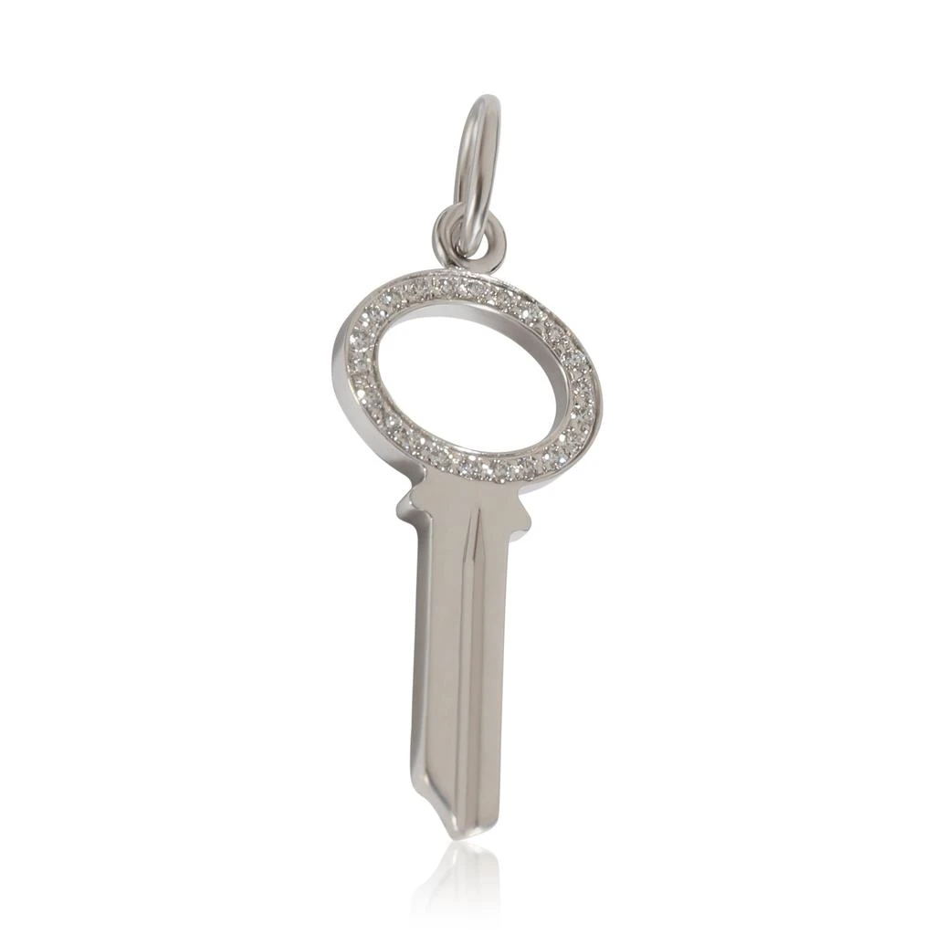 商品[二手商品] Tiffany & Co.|Keys Fashion Pendant in 18k White Gold 0.05 CTW,价格¥11756,第1张图片