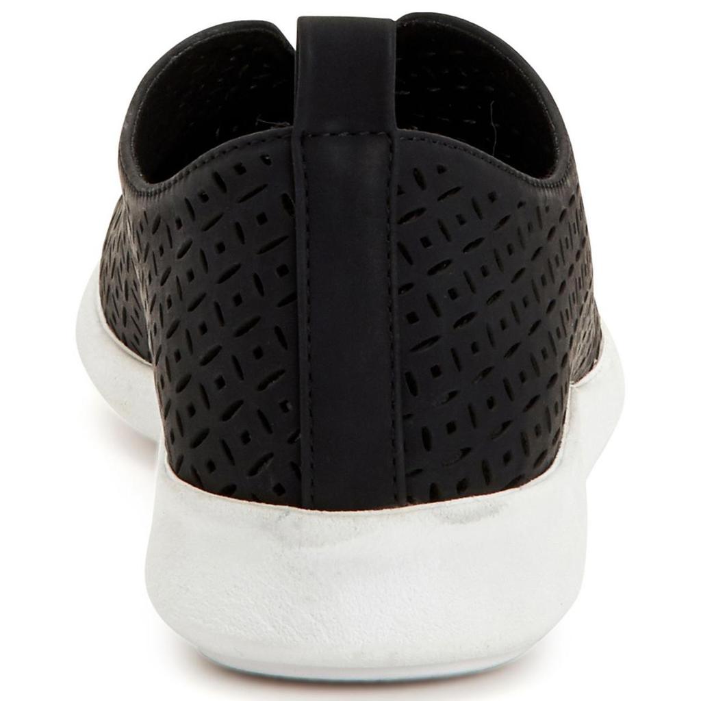 Style & Co. Womens Milanii Faux Leather Perforated Slip-On Sneakers商品第4张图片规格展示