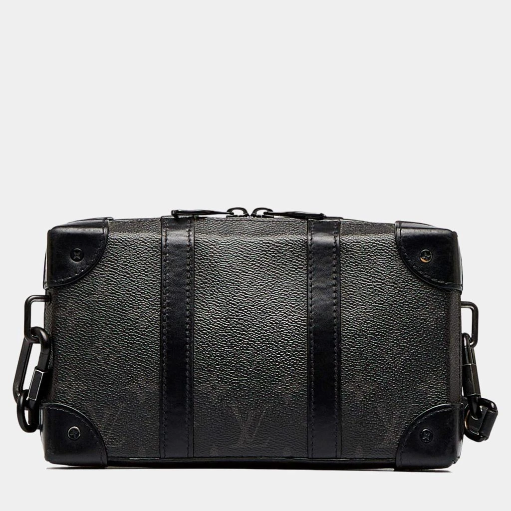 商品[二手商品] Louis Vuitton|Louis Vuitton Black Monogram Eclipse Soft Trunk Wallet Crossbody,价格¥20093,第3张图片详细描述