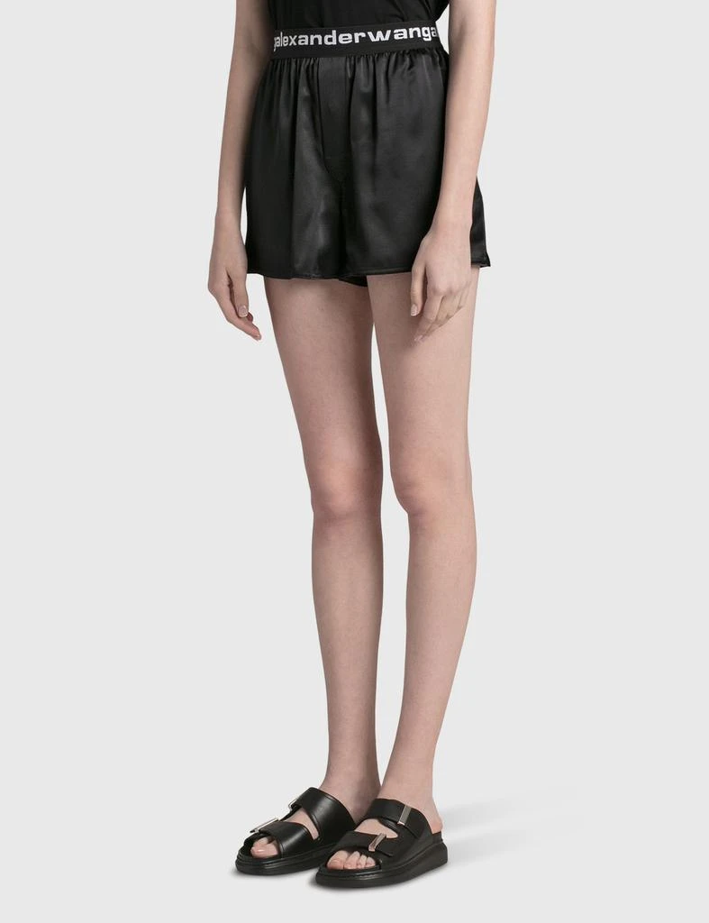 商品Alexander Wang|Logo Boxer Shorts,价格¥1590,第2张图片详细描述