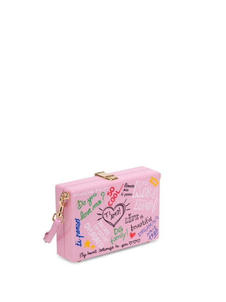 商品Dolce & Gabbana|Graphic Convertible Clutch,价格¥8962,第4张图片详细描述