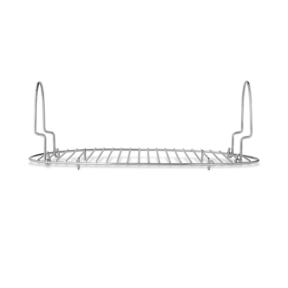 商品Martha Stewart|Stainless Steel 8-Qt. Covered Oval Roaster with Rack, Created for Macy's,价格¥209,第4张图片详细描述