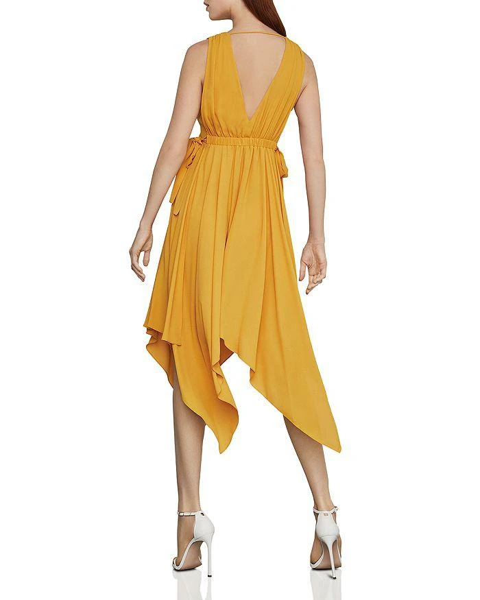 商品BCBG|Handkerchief-Hem Midi Dress,价格¥931,第4张图片详细描述