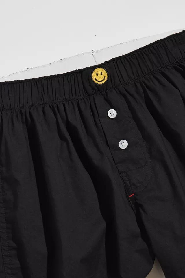 商品Urban Outfitters|Happy Face Icon Woven Boxer Short,价格¥135,第4张图片详细描述