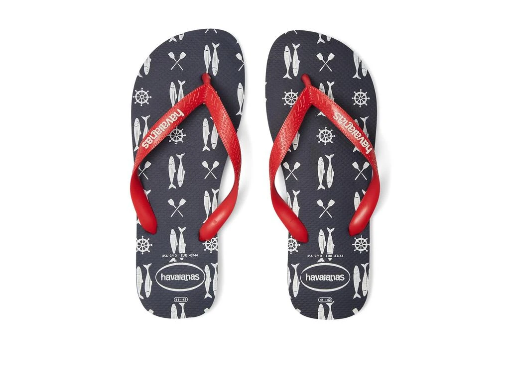 商品Havaianas|Top Nautical Flip Flop Sandal,价格¥241,第1张图片