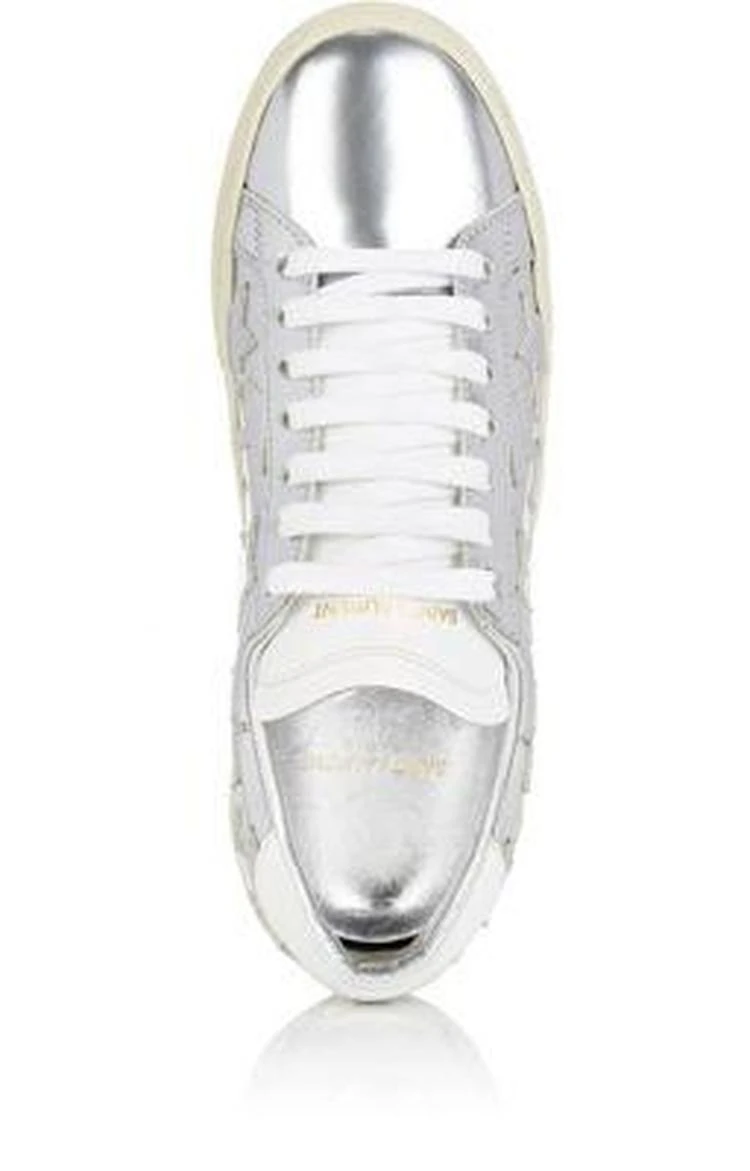 商品Yves Saint Laurent|Women's SL/06 Leather Sneakers,价格¥2893,第4张图片详细描述