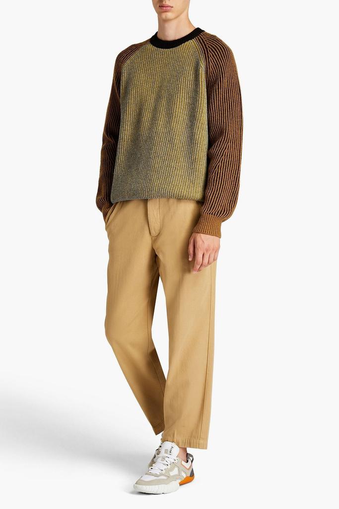 商品Kenzo|Color-block ribbed wool sweater,价格¥1746,第4张图片详细描述