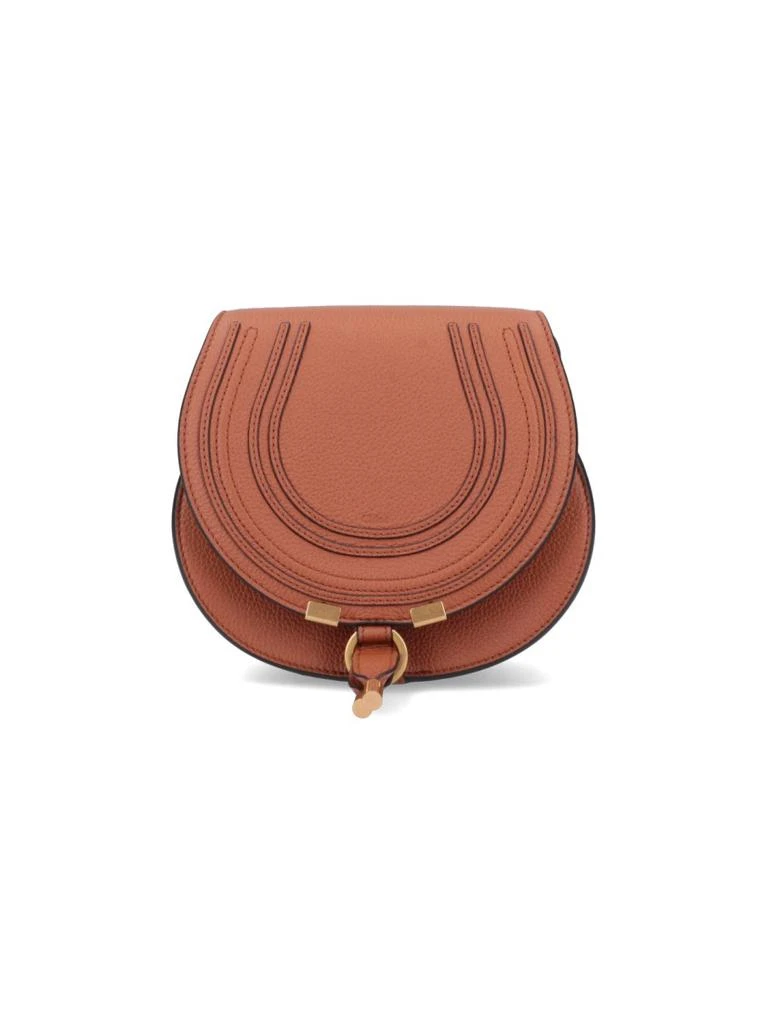 商品Chloé|"Marcie" Small Shoulder Bag Brown,价格¥7612,第1张图片