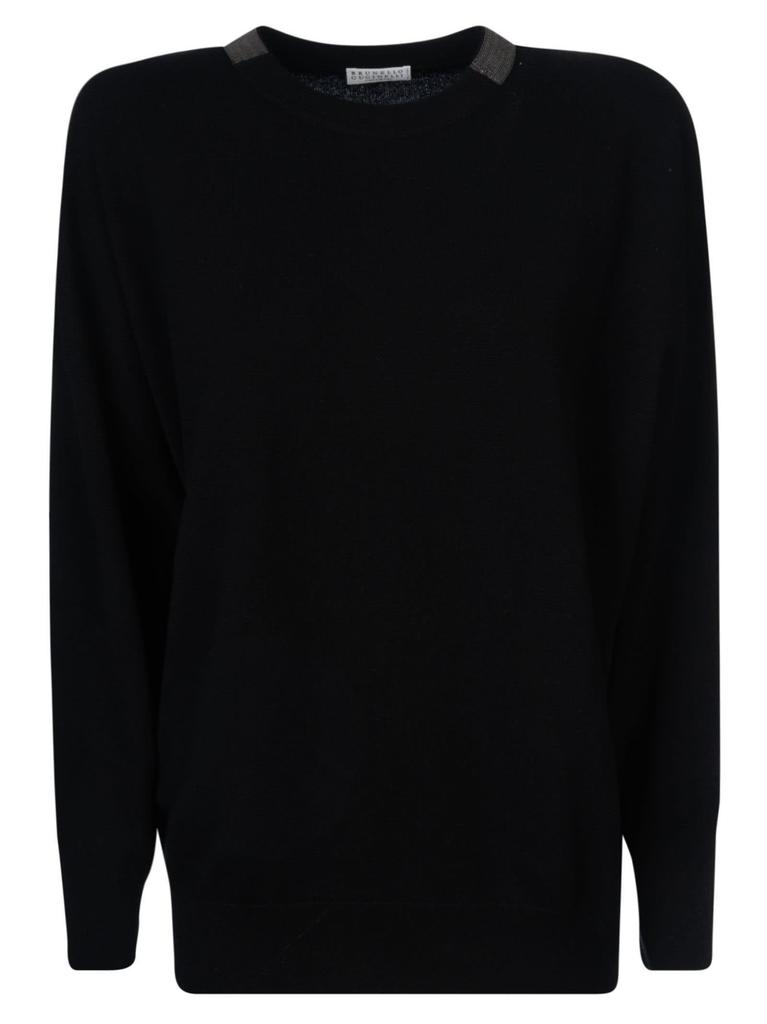 Brunello Cucinelli Plain Ribbed Sweater商品第1张图片规格展示