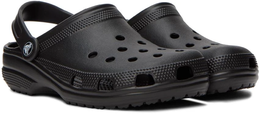 商品Crocs|Black Classic Clogs,价格¥121,第4张图片详细描述