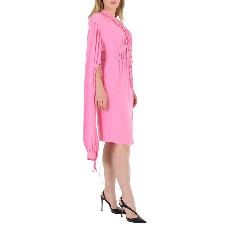 商品Burberry|Ladies Bubblegum Pink Joyce Silk Dress,价格¥6850,第2张图片详细描述