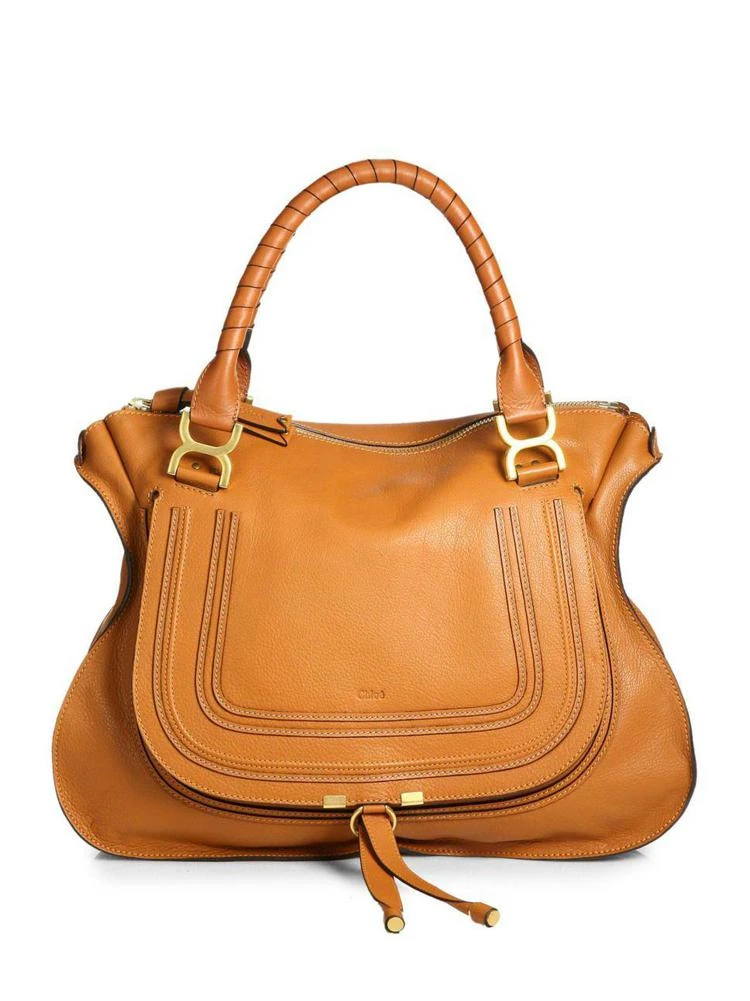 商品Chloé|Marcie Large Leather Satchel,价格¥15673,第1张图片