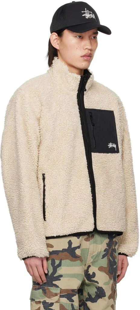 商品STUSSY|Beige Reversible Jacket,价格¥1530,第2张图片详细描述