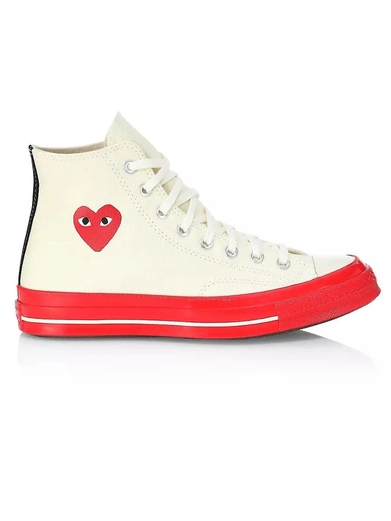 商品Comme des Garcons|CdG x Converse Unisex Chuck 70 High-Top Sneakers,价格¥506,第1张图片