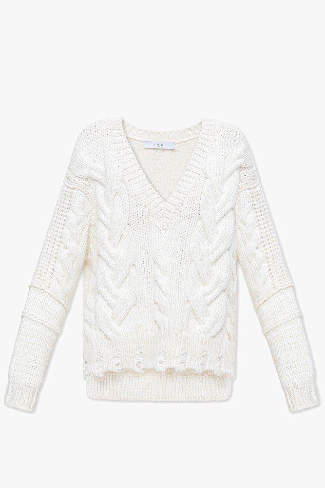 商品IRO|Iro Nita V-Neck Distressed Sweater,价格¥3355,第1张图片